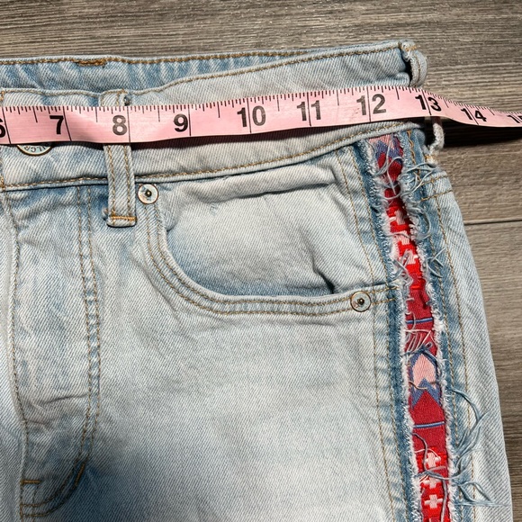 Anthropologie Pilcro Side‎ Frayed Jeans- 25 - Picture 4 of 11